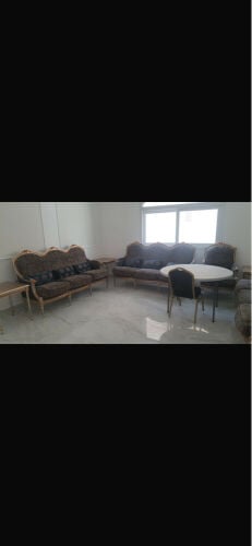 sofas with tables in good condition