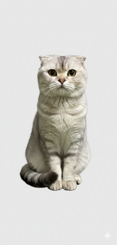 Female male Scottish British cat