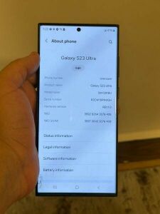 للبيع سامسونج اس23 1 تيرا