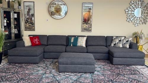 Home centre New U shape sofa
