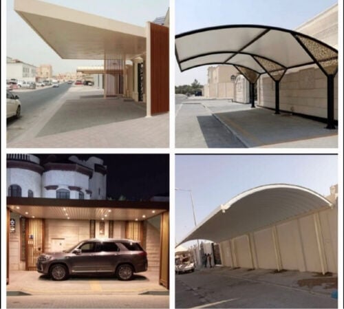 Pargolla sunshade fabrication 