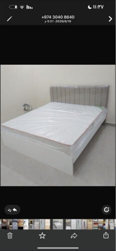 سرير مستعمل بحاله ممتازه جداً