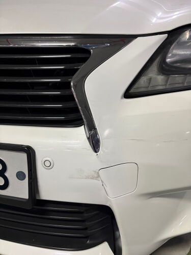 Lexus GS350 grille chrome surround 