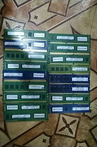 Lot of 18 Pcs Original Desktop RAM