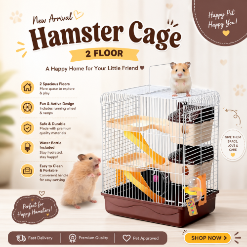 Hamster cage brand new