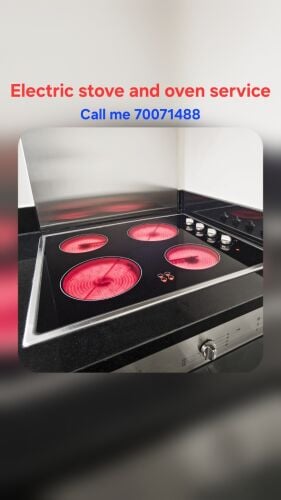 gas cooker  Electric stove and oven