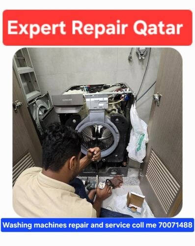 أقوم بإصلاح جميع أنواع الغسالات و
