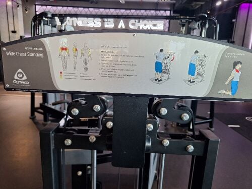 Gymleco Wide Chest Standing Machine
