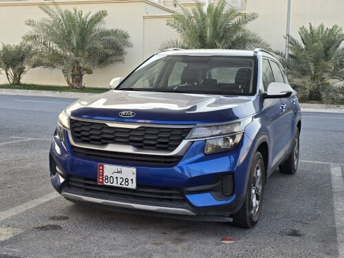 Kia seltos blue 2021
