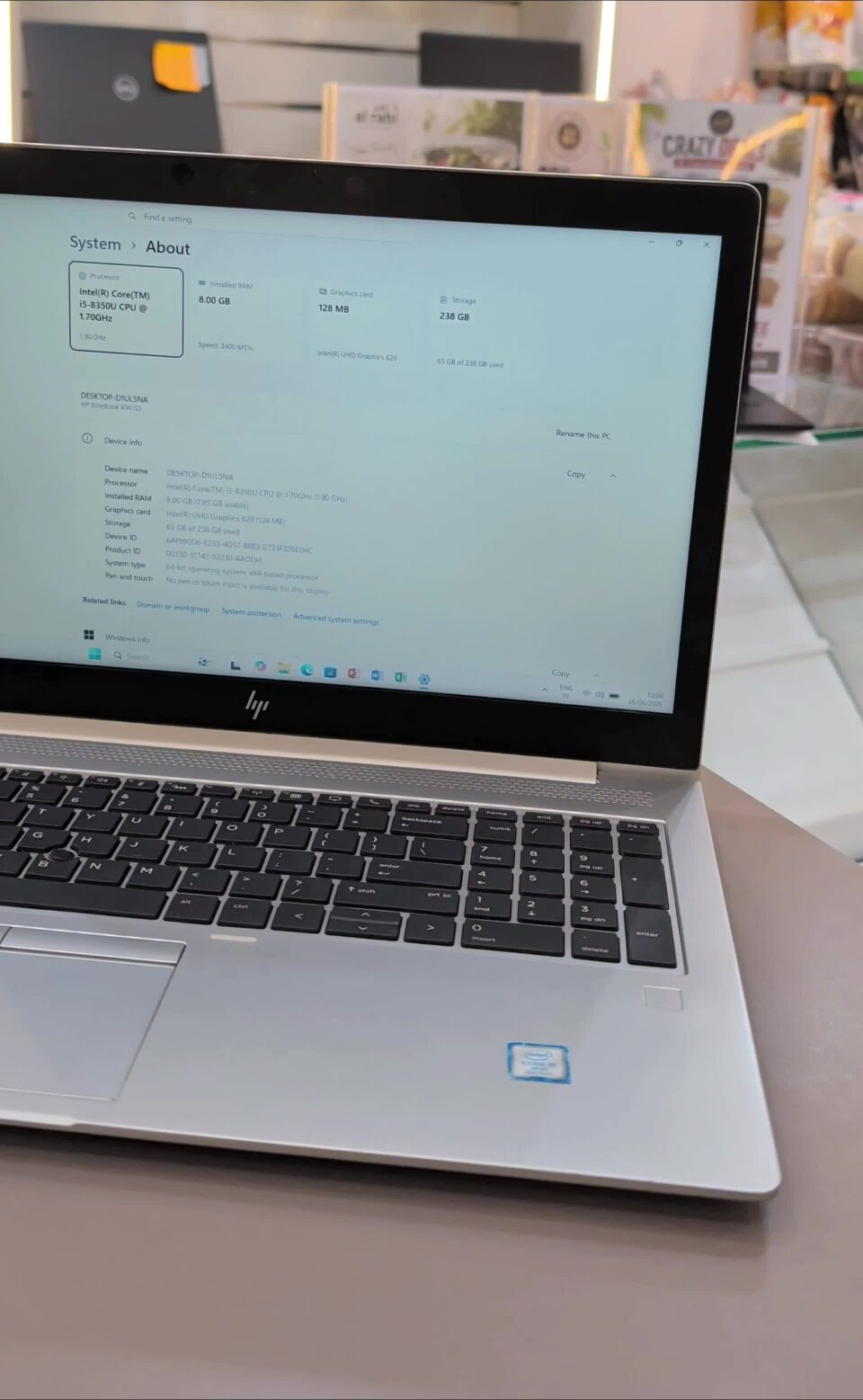 HP EliteBook 850 G5
