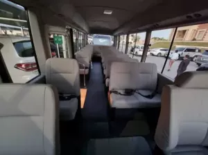 toyota coaster for rent