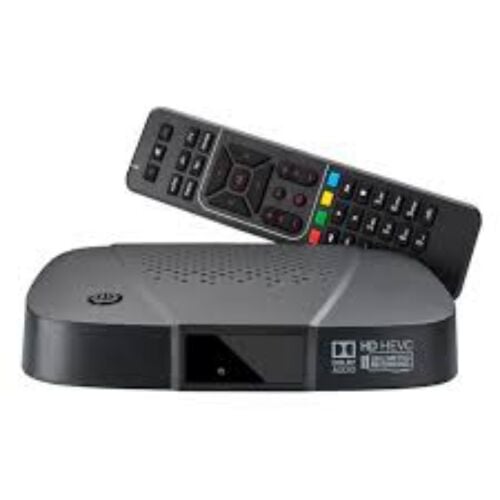 Airtel HD set up box with 2 remotes