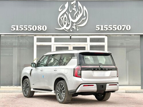 نيسان باترول بلاتينيوم تنفس طبيعى