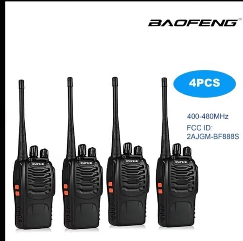 walkie talkie 4 - pcs