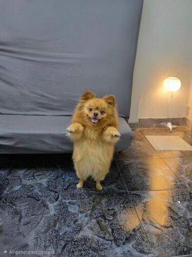 male pomeranian