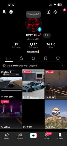 TikTok account for sale 