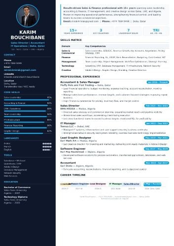 A sales manager