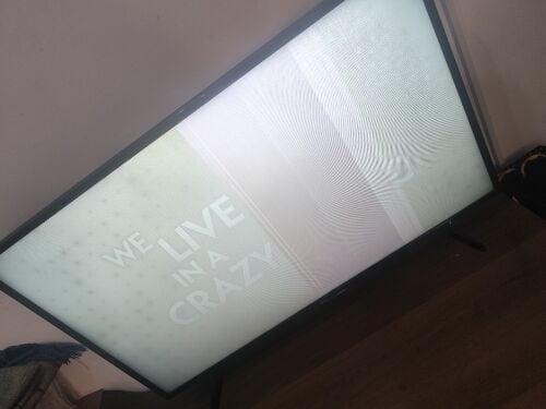 LG SMART TV 49" WHITE SCREEN ISSUE
