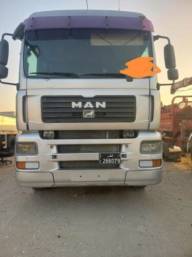 Man Boom truck