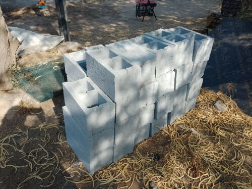 30 new cement blocks