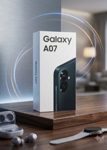 Samsung A07 6gb ram 128 gb memory