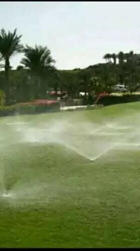 تأسيس شبكات الرى الحديثه