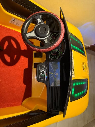 Kids remote control and manual car