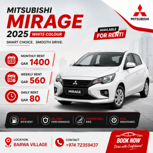 Mitsubishi Mirage 2025 Available