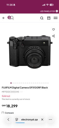 Fujifilm Grx100rf black