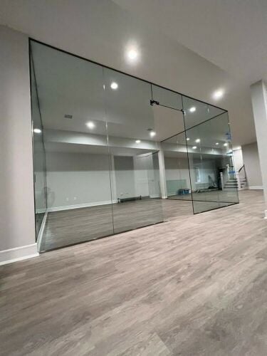 Office Glass partition work