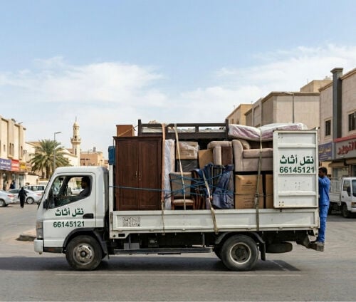 نقل اثاث و ترحيل كشرة