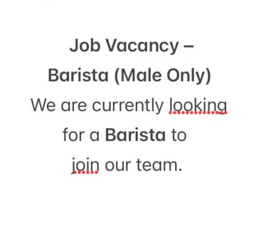 barista 
