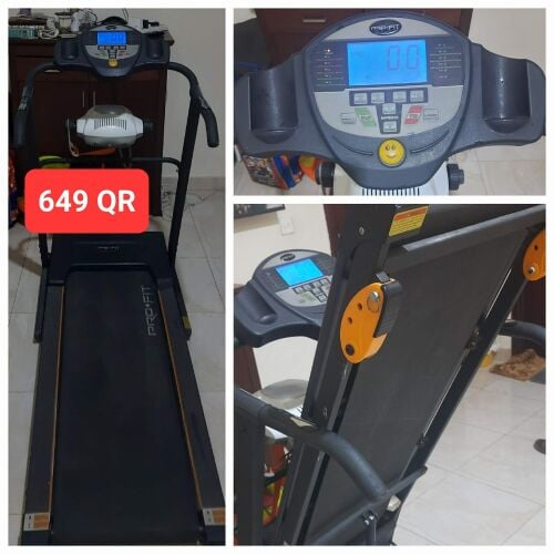 TREADMILL, GAS CYLINDER, TV