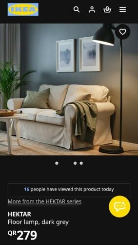 IKEA floor lamp