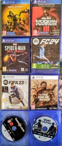 ps5 and ps4 cd game