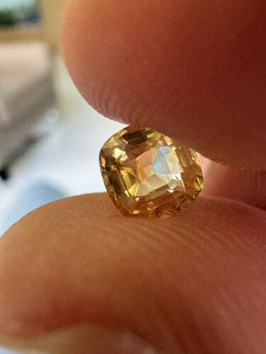 Ceylon Sapphire Unheated Certified 