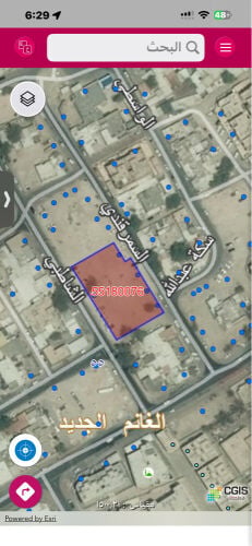 للبيع ارض تنفرز الغانم الجديد 