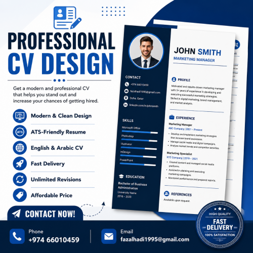 Professional Logo Design & CV Maker