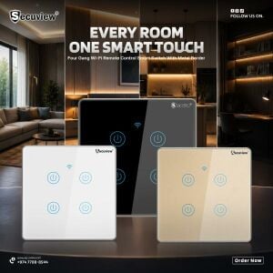 Secuview 4 Gang WiFi Smart Switch