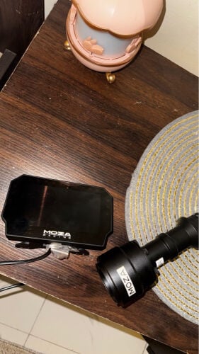 moza sim Dashboard + extension rod
