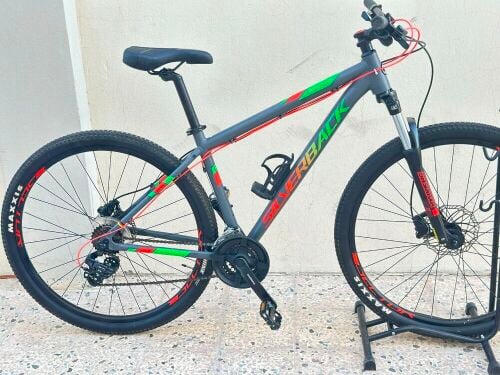 silver black bicycle 29 i inch