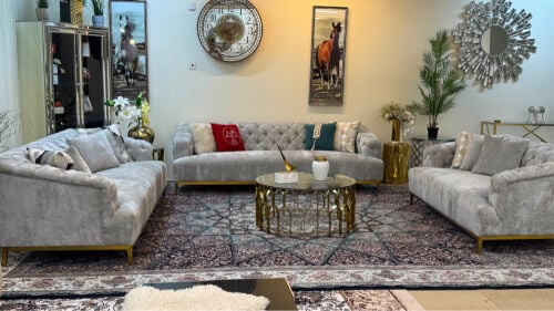 homes r us branded Luxury sofa set 