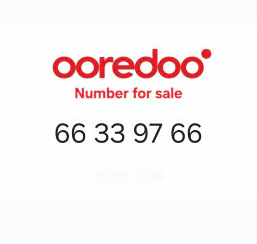 Ooredoo special vip number.