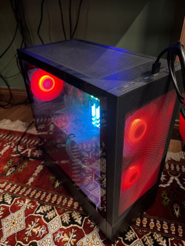 budget pc with black screen problem