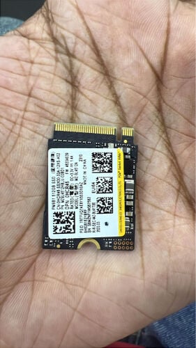 samsung nvme 512gb less used