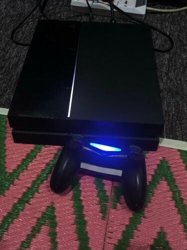 playstation 4 ps4 with many games