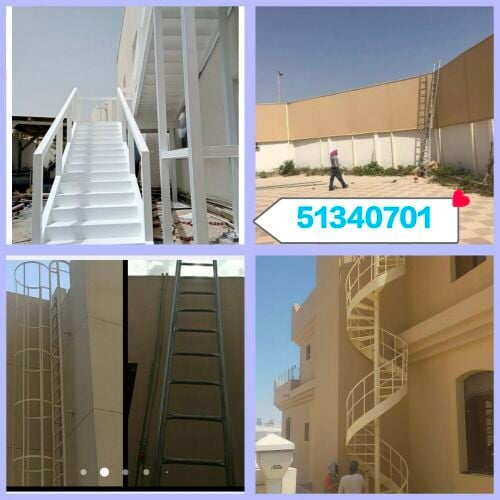 All steel maintenance work
