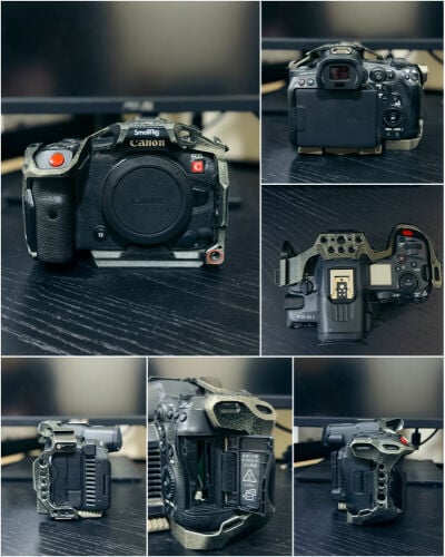Canon R5 C + SmallRig Full Cage