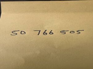 Check the number to match