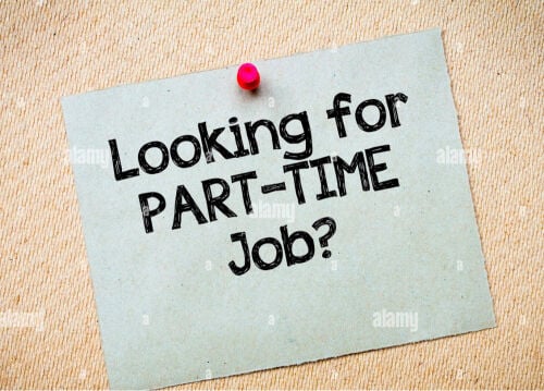 ‏looking for part time job 